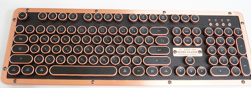 AZIO Retro Classic キーボード AZIO Retro Classic / Premium Vintage Backlit Mechanical